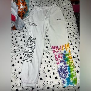 Limited Edition Halsey Manic Merch Tie Dye Sweatpants